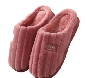 ShoemusQ Soft Winter Warm Slippers for Men & Women | Fluffy Furry Indoor House Slides Plush Anti-Skid Home Slippers | Cozy Bedroom Footwear | Stylish & Comfortable (1 Pair,...