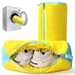 SONANI Lifestyle Shoe Washing Machine Bag – 360° Cleaning Reusable Shoe Washing Bag with Invisible Zipper, Durable Shoe Bag for Sneakers, Universal Size Laundry Bags (Pack of 1...