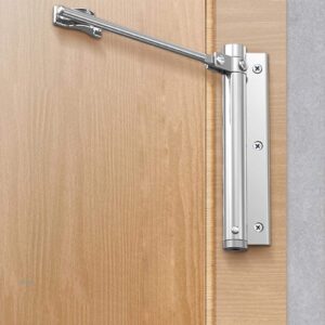 TEKCOOL Automatic Door Closer, Heavy Duty Adjustable Spring-Loaded Door Closer with Allen Key & Screws, Self Closing for Residential, Commercial, Storm, Interior & Screen Doors.