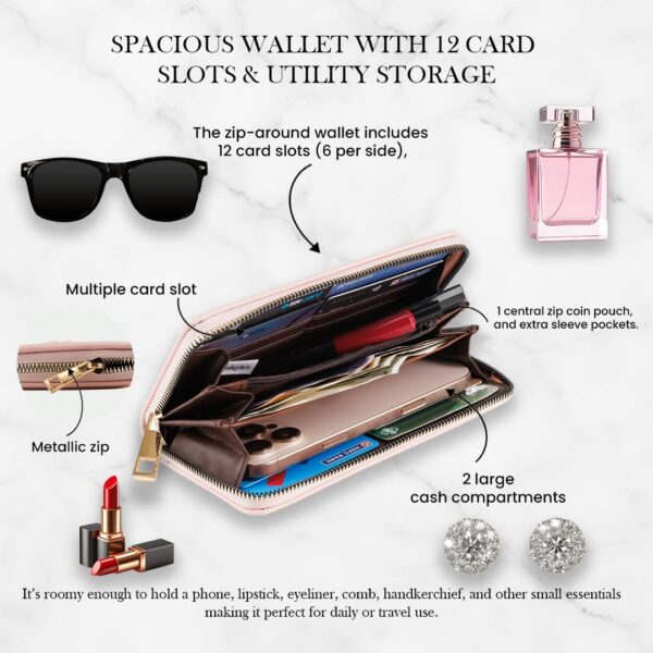 Thy Kalpavruksha Women’s Gift Set. Wallet, Rose Gold Designer Watch, Long-Lasting Perfume | gifts for woman | birthday gifts for women | diwali gifts for family and friends...