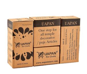 UAPAN MetalCraft Ghungroo Red Pad 2 Line, Ghungru 2 Line Red Pad, Red Pad Ghungroo 2 Line