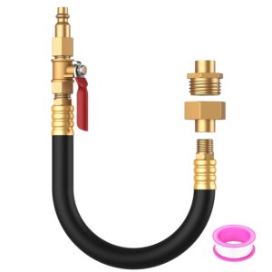 Universal Flexible Faucet Extender For Taps with 4 Adjustment Mode, Tap Extension For Kitchen Sink, Aerators For Water Tap, Winterize RV Motorhome Boat Camper Travel Trailer