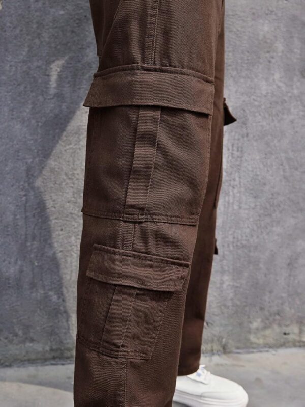 URBAN POCKETS Jeans for Men | Denim Cargo Pants with Relaxed Fit & Utility Side Pockets (2-D-Pocket-U03-U05)