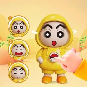 WOYAX Face Changing Keychain with 3 Expressions 3D Cartoon Character ABS Toy Key Holder Unisex Keychain for Bags, Cars & Gifts Cute Action Figure for Kids & Adults
