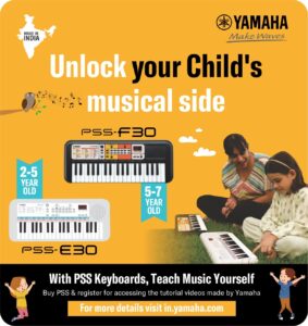 Yamaha PSS-F30, 37-Keys Portable Mini Keyboard