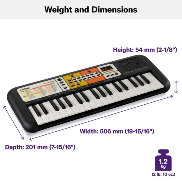 Yamaha PSS-F30, 37-Keys Portable Mini Keyboard