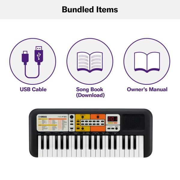 Yamaha PSS-F30, 37-Keys Portable Mini Keyboard