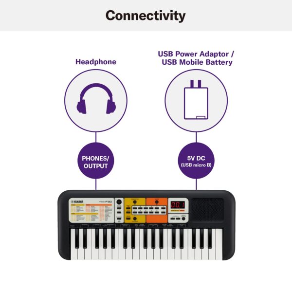 Yamaha PSS-F30, 37-Keys Portable Mini Keyboard
