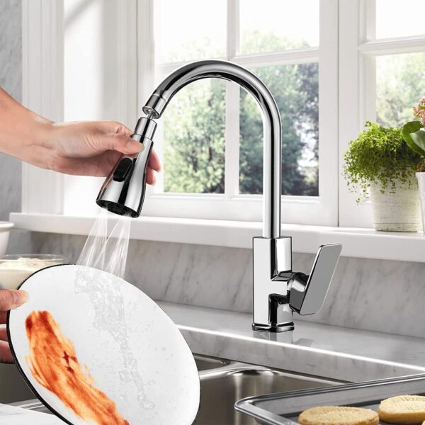 YETI Tap Extender for Kitchen Sink, Flexible Faucet with Tap Extension for Convenient Use Upgrade Your Kitchen Sink with Flexible Tap for Easy Access Vacuu Rambler (Silver)